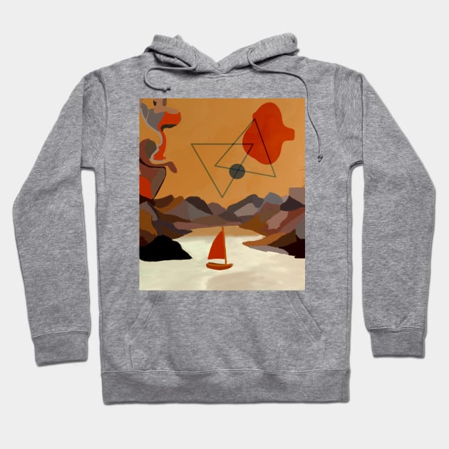 Sail Away Hoodie by Artsforhumans